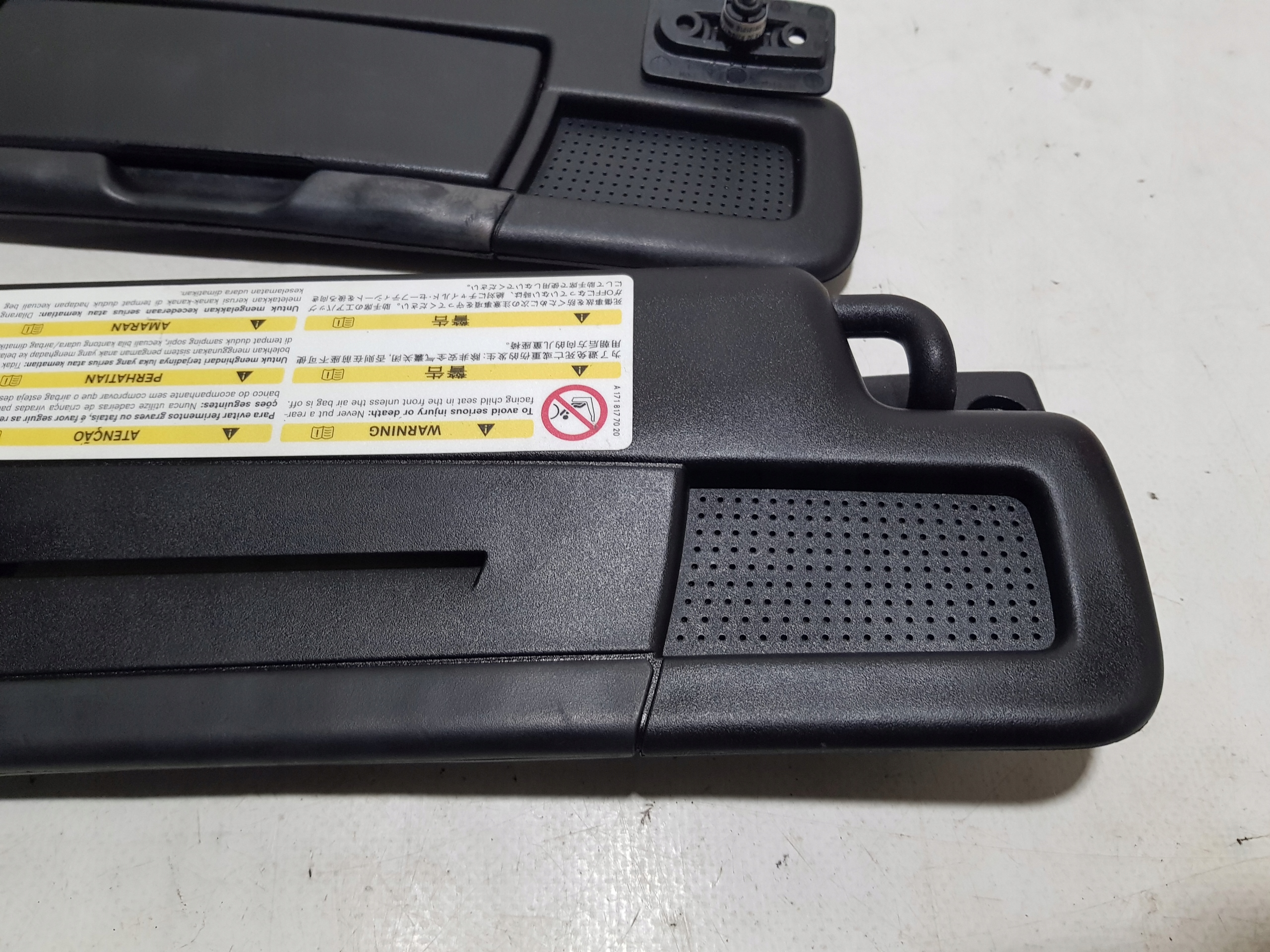 visors right left KOMPLET MERCEDES SLK R172 SLC W172