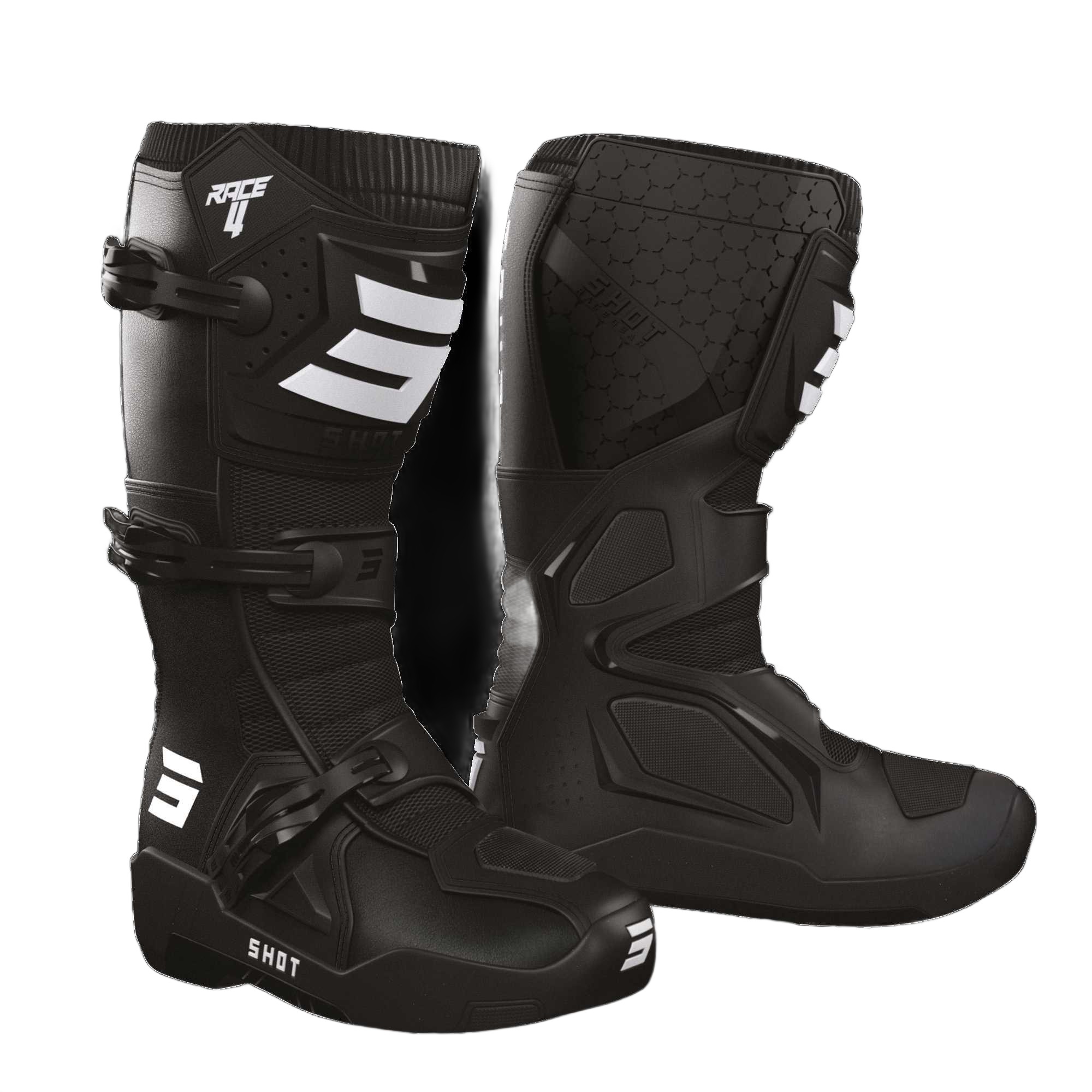 Topánky Na Crossovú Štvorkolku Shot Race 4 Black 48 A09-24C1-A05-48