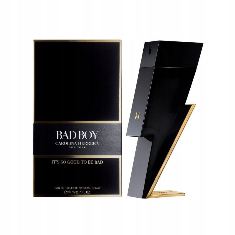 Carolina Herrera Bad Boy 50ml Edt Woda Toaletowa Męska Perfumy Dla Mężczyzn