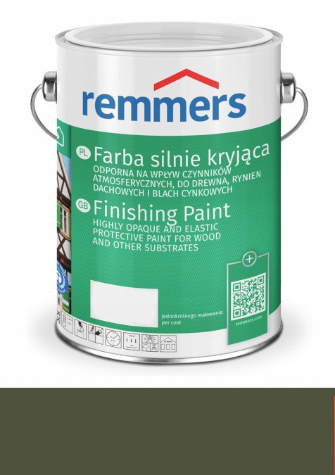 Remmers Barva na dřevo, domy a nábytek, olivová 0,75 l