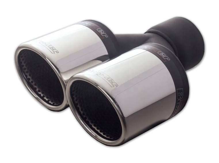 Športová koncovka tlmiča 2x90 mm Buzzer Ľavá