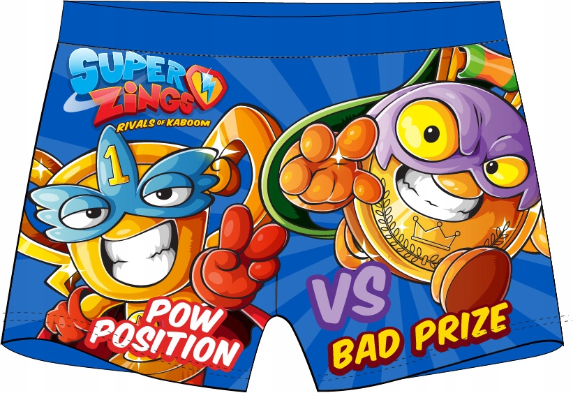 KĄPIELÓWKI CHŁOPIĘCE SPODENKI SUPER ZINGS 110/116 Marka Disney