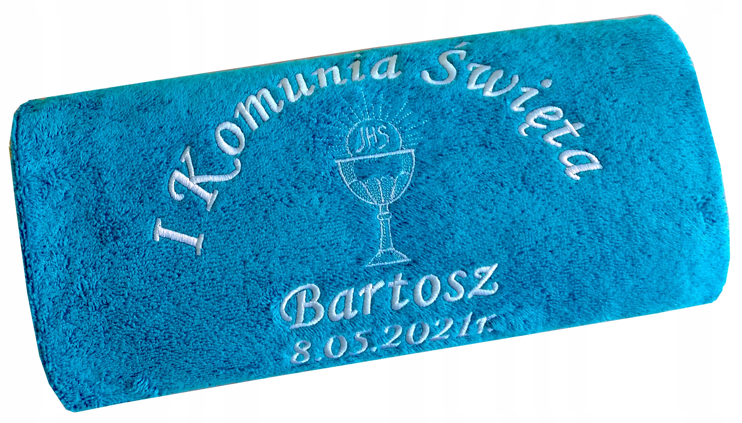 

na Komunię dla chłopca Pamiątka ręcznik