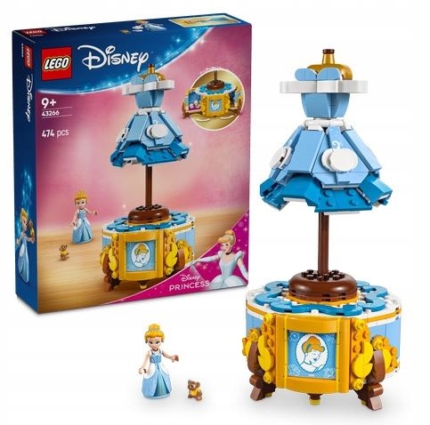 Lego Disney 43266 Šaty Popelky Stavebnice Šaty 474 stavebnice jako Dárek