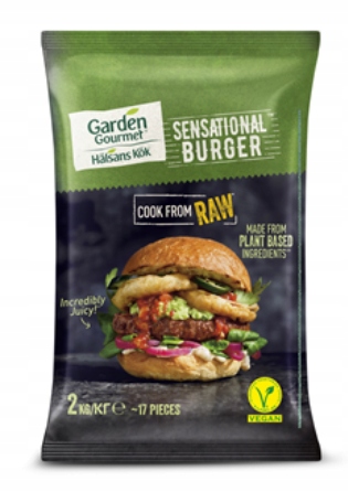 Garden Gourmet Veganské mražené burgery 2 kg