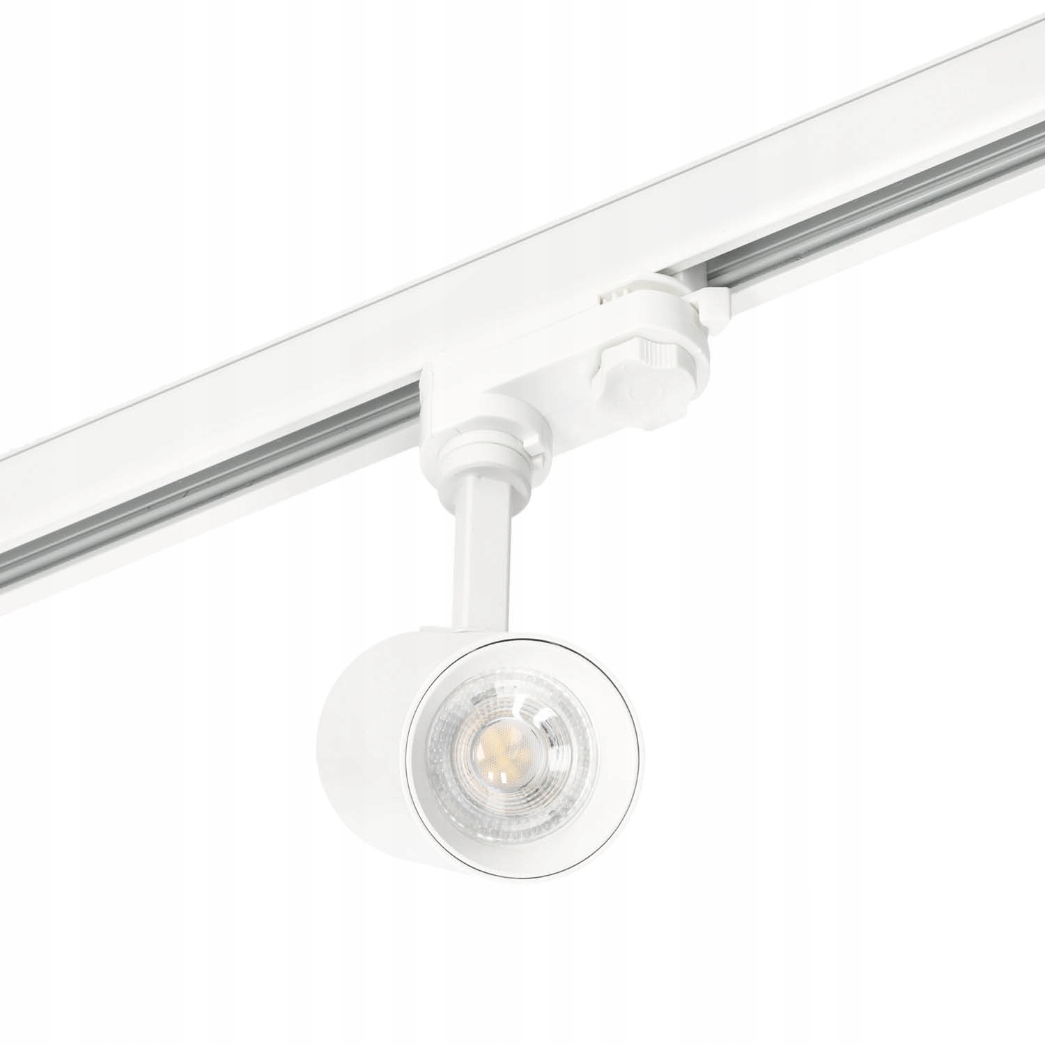 3-fázový koľajnicový set 2 m+2 m+2 m, 12 x lampa, spojka I L Biela
