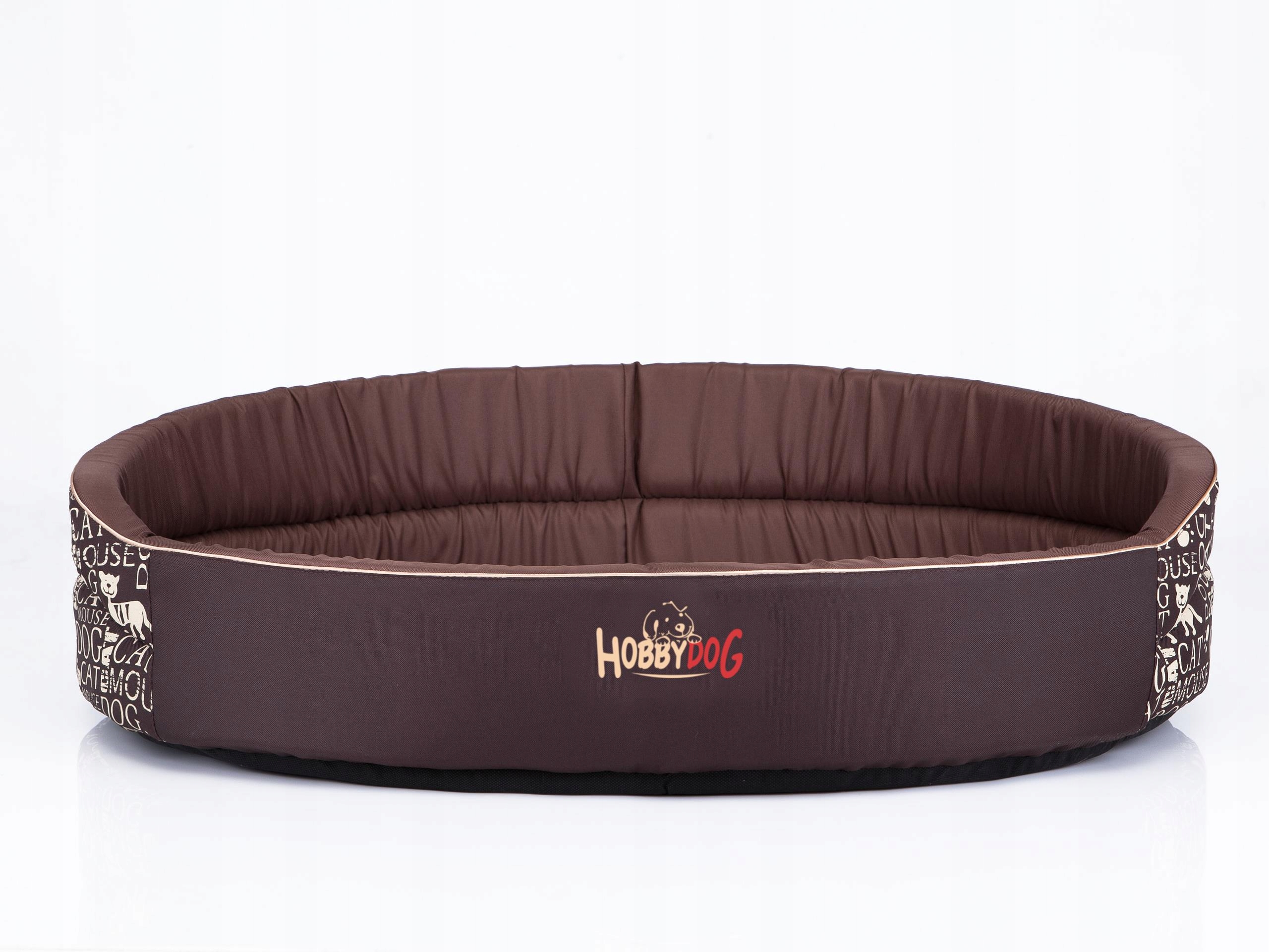 Pelíšek pro psa oválné, pěnové pelíšek, podložka, matrace pro psa 90x75 cm