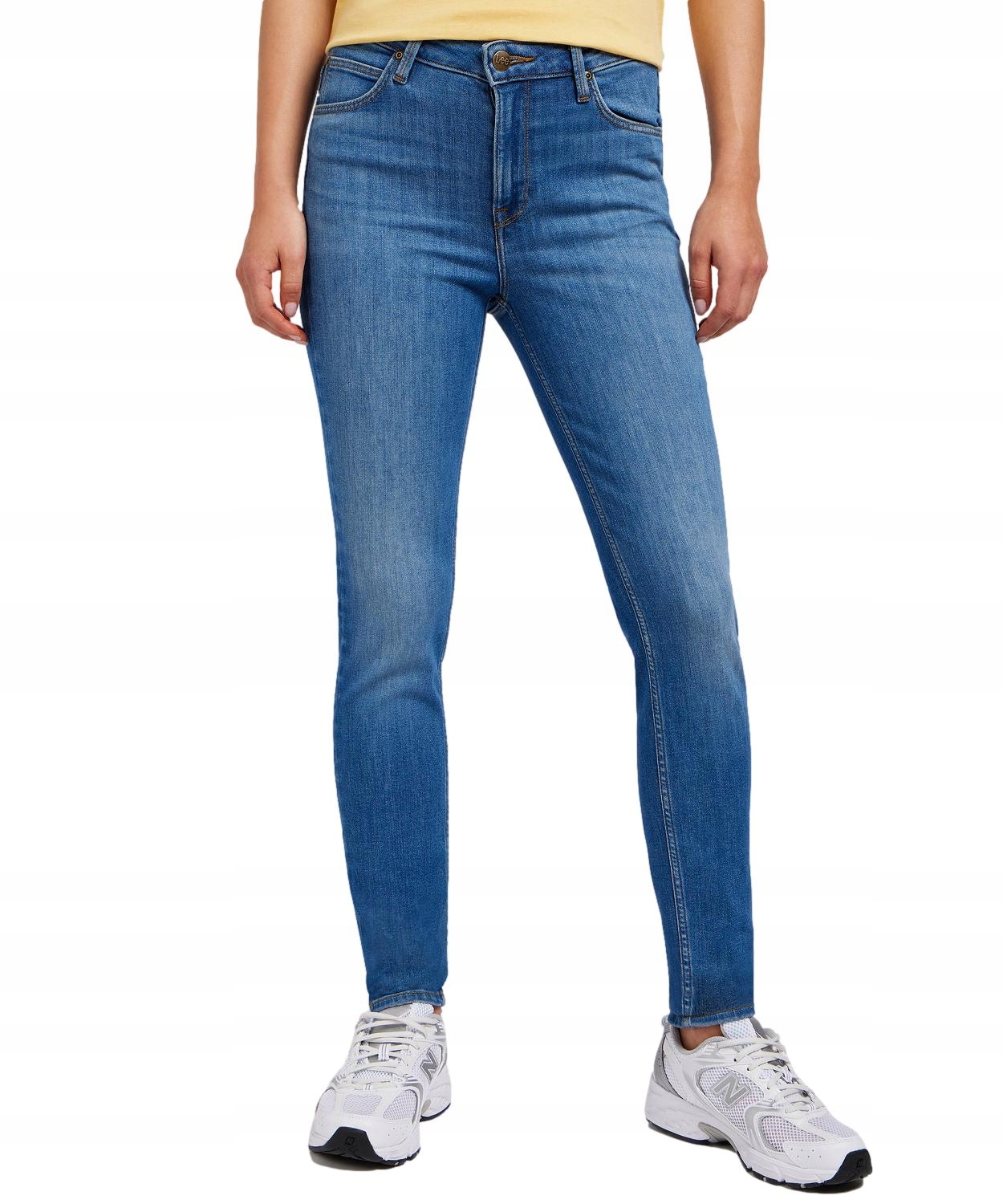 Džíny Lee Scarlett High 112346881 Odstín In The Shade W 26 L 29