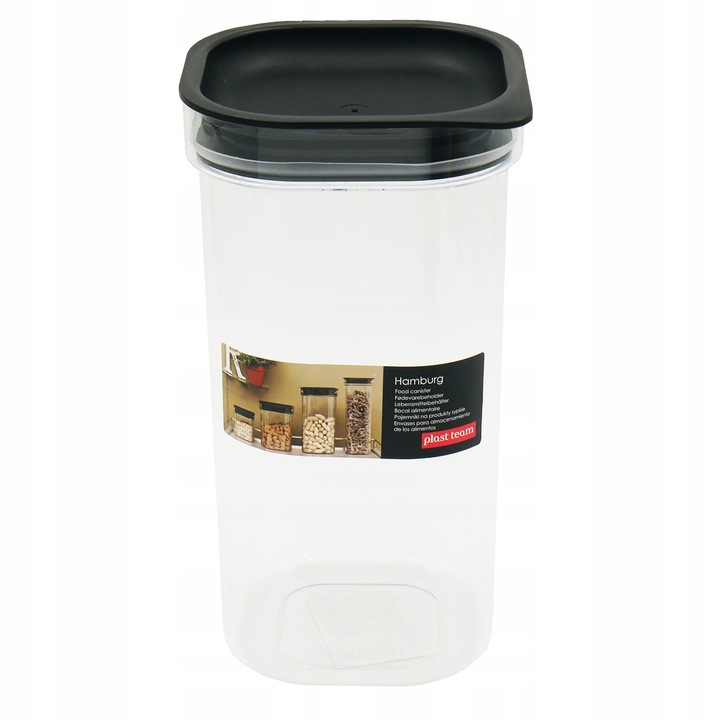 POJEMNIK KUCHENNY na ŻYWNOŚĆ ARTYKUŁY SYPKIE SZUFLAD SZCZELNY BPA FREE 2,5L