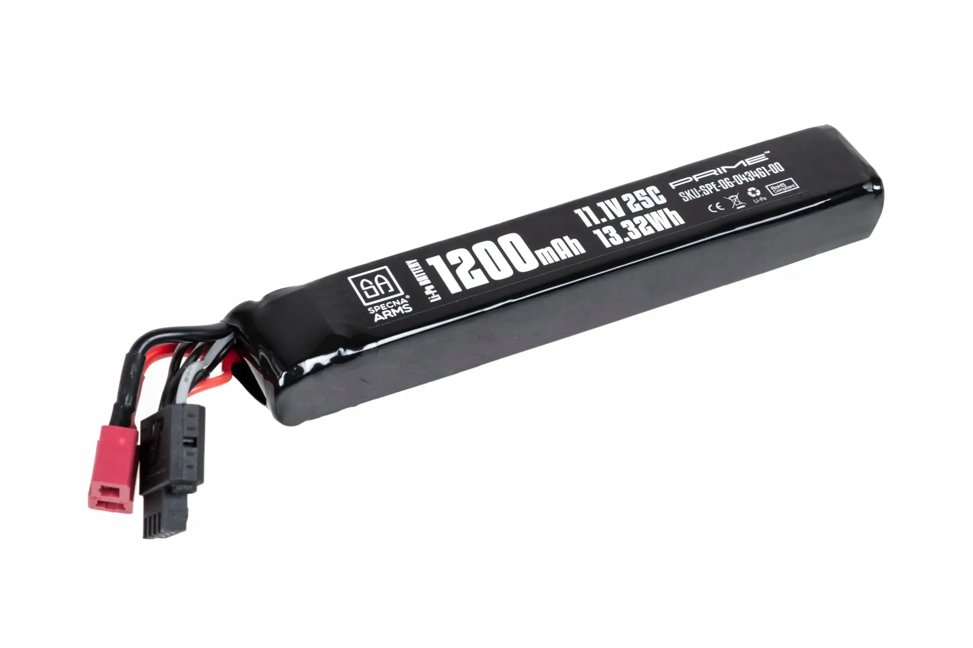 Akumulator Li-Po Specna Arms x Gens Ace 1200 mAh 25C 11.1V T-Deans G-Tech