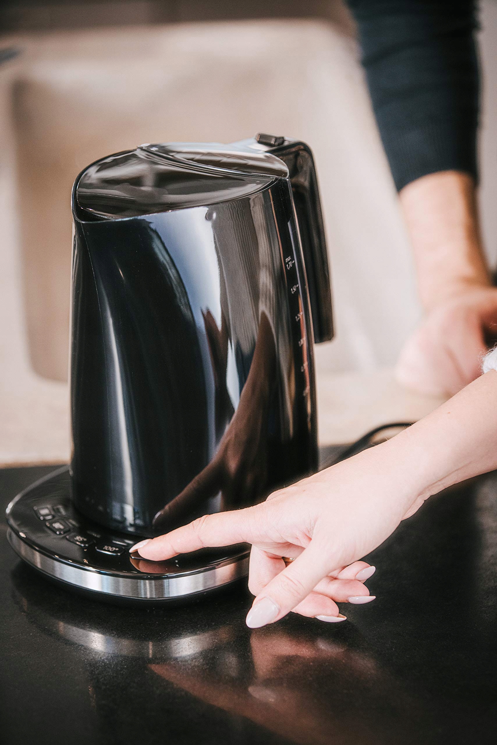 MELITTA Czajnik Elektryczny Look Aqua DeLuxe 1,7L Regulacja Temperatury — miniatura 3