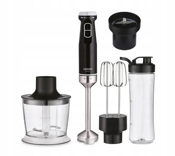 Blender ręczny Zelmer ZHB4642 X-act 1400W Rozdrabniacz Końcówka do ubijania