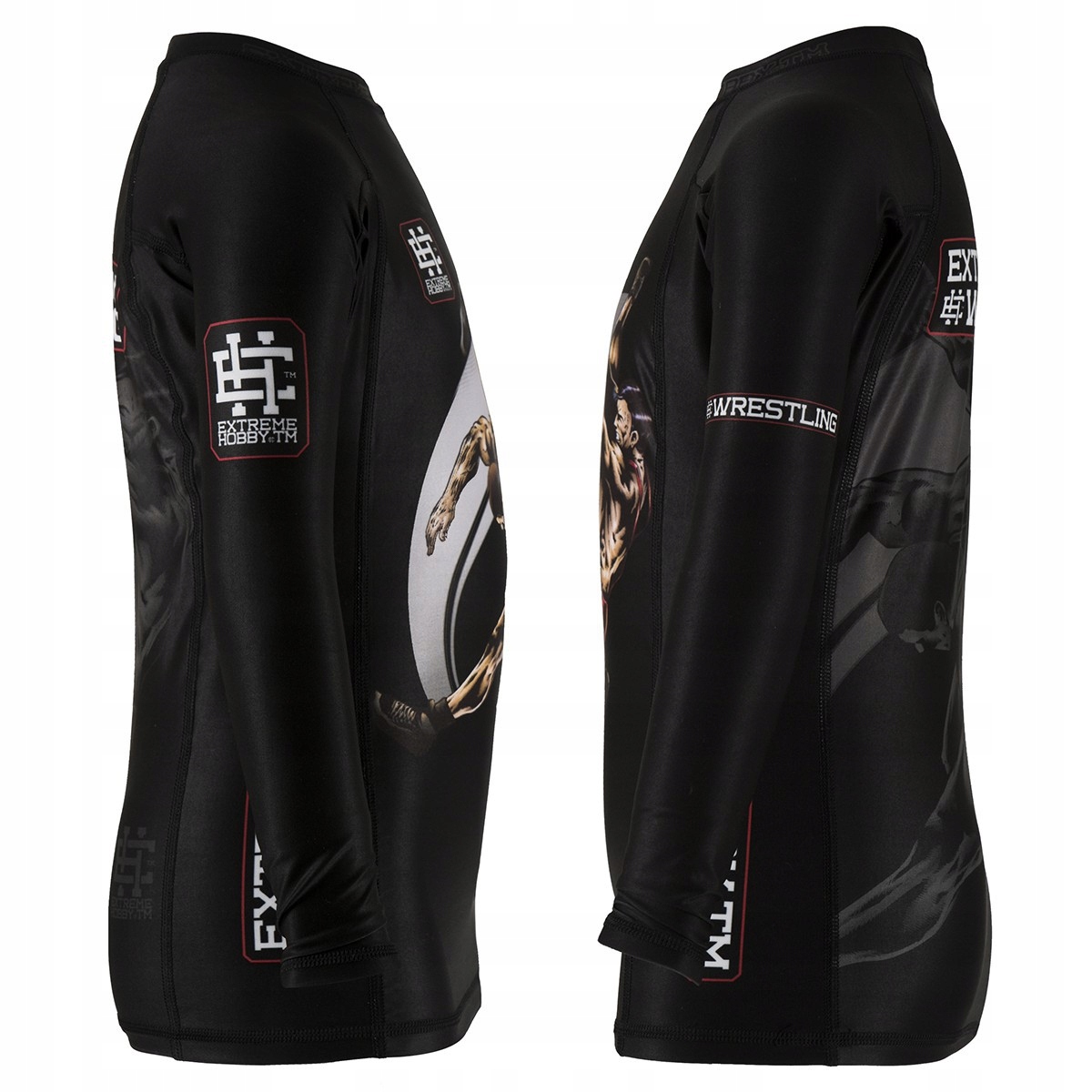 Rashguard dla dziecka do MMA BJJ WRESTLING 152 EXTREME HOBBY Marka Extreme Hobby