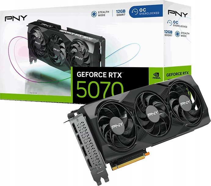 Karta graficzna Pny GeForce Rtx 5070 Overclocked (VCG507012TFXPB1-O)