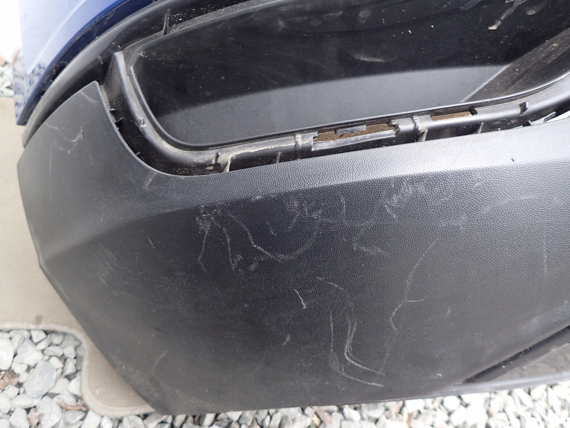 bumper rear part rear VW VOLKSWAGEN T ROC 2GA 2017