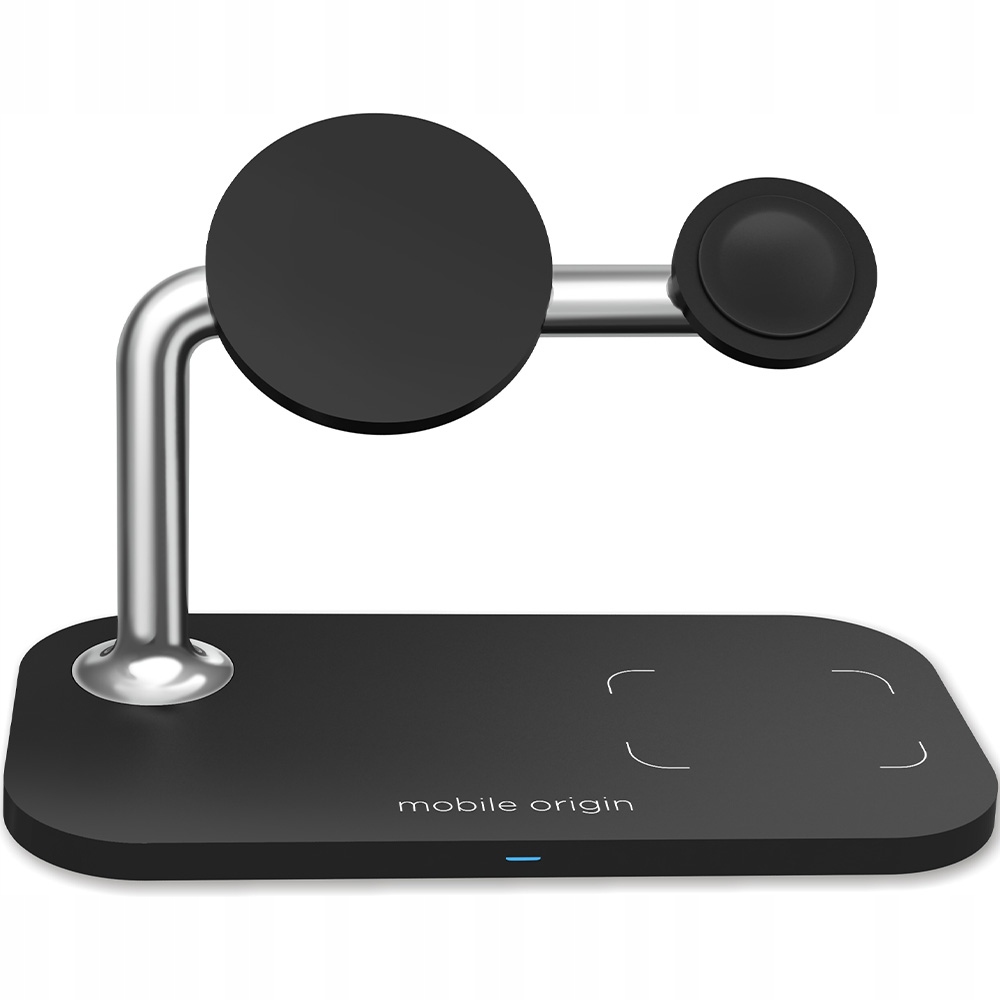 Podstawka, stojak, ładowarka Qi Mobile Origin, do telefonu, słuchawek, 15W