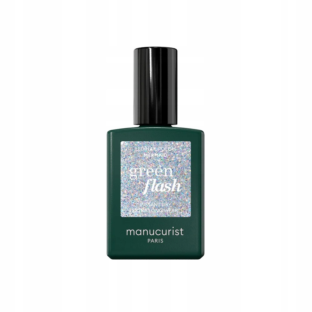 Manucurist Green Flash Led Gel Nail Lacquer Lak Na Nehty Mermaid 15 ml