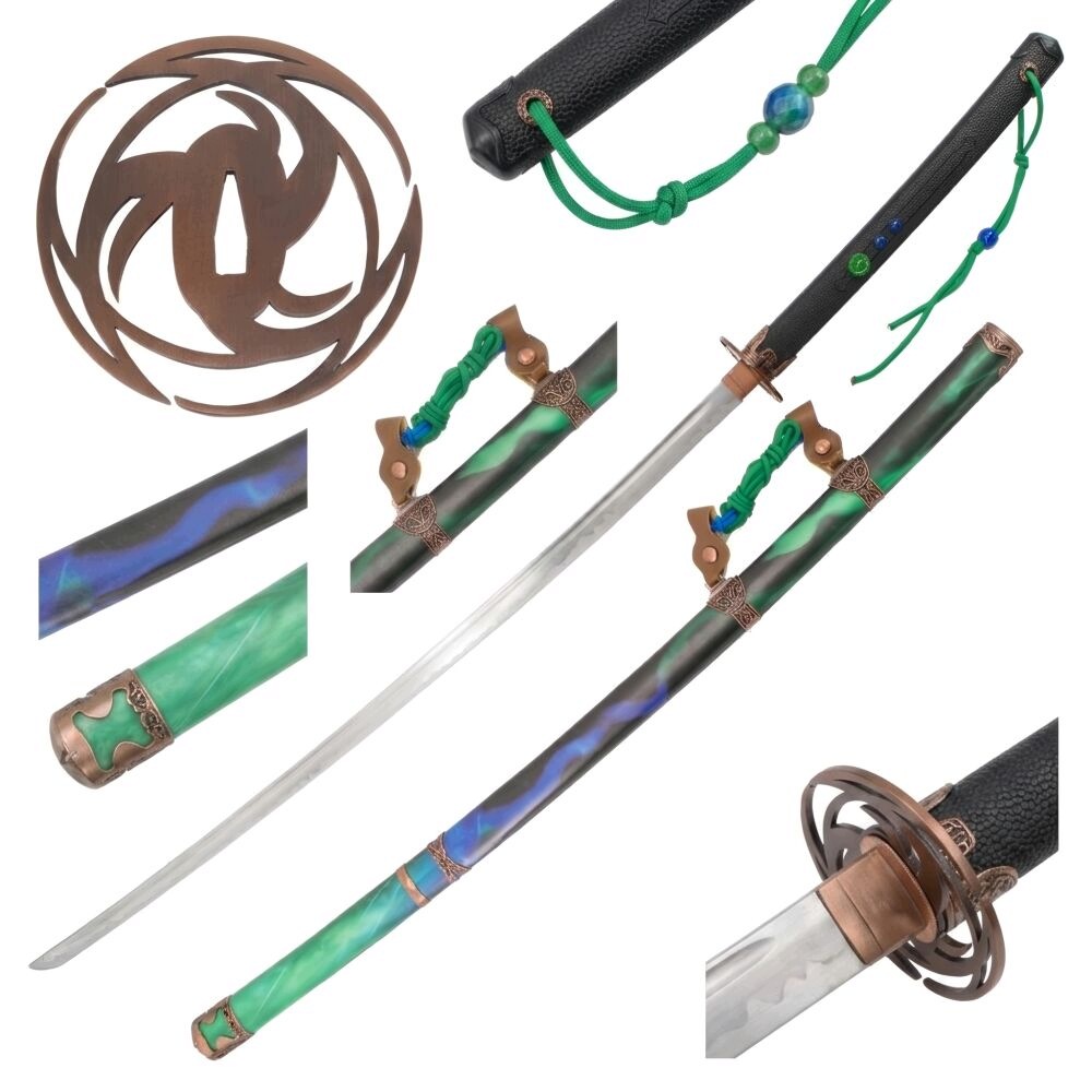 Ghost of Yotei Ocelový meč Katana inspirovaný Odachi Sword 139 cm ZS754