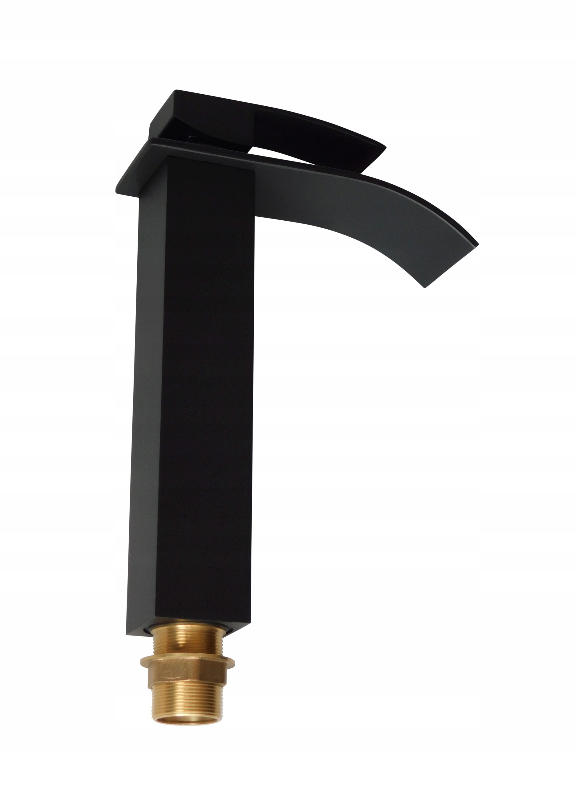 BATERIA UMYWALKOWA nablatowa wysoka ŁAZIENKOWA KASKADA 26 cm KRAN CZARNA Typ montażu stojąca