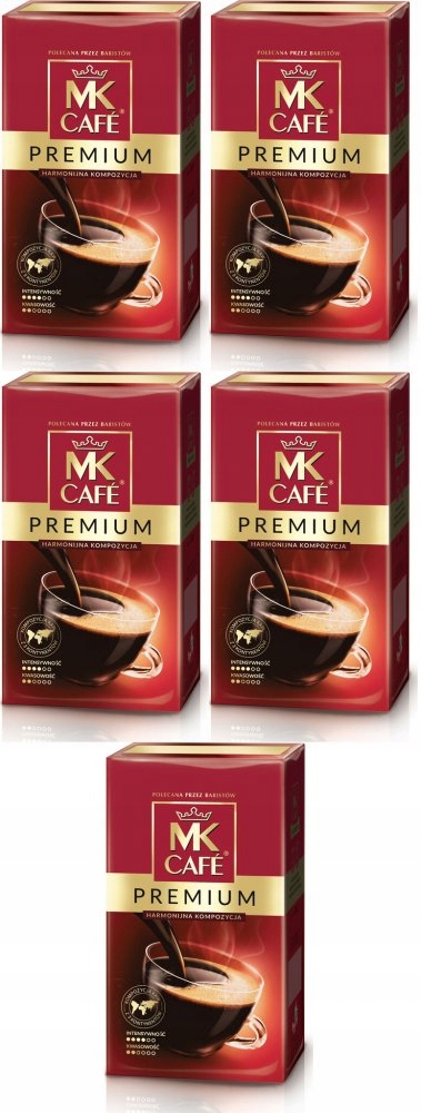 Kawa mielona Mk Cafe Premium 500g x5