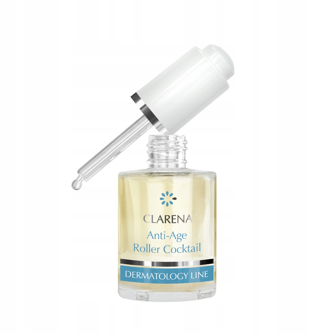 Koktajl Odmładzający Skórę Cera Dojrzała Anti-Age Roller Cocktail Clarena