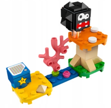 LEGO SUPER MARIO 30389 Fuzzy i platforma z gr... Marka LEGO