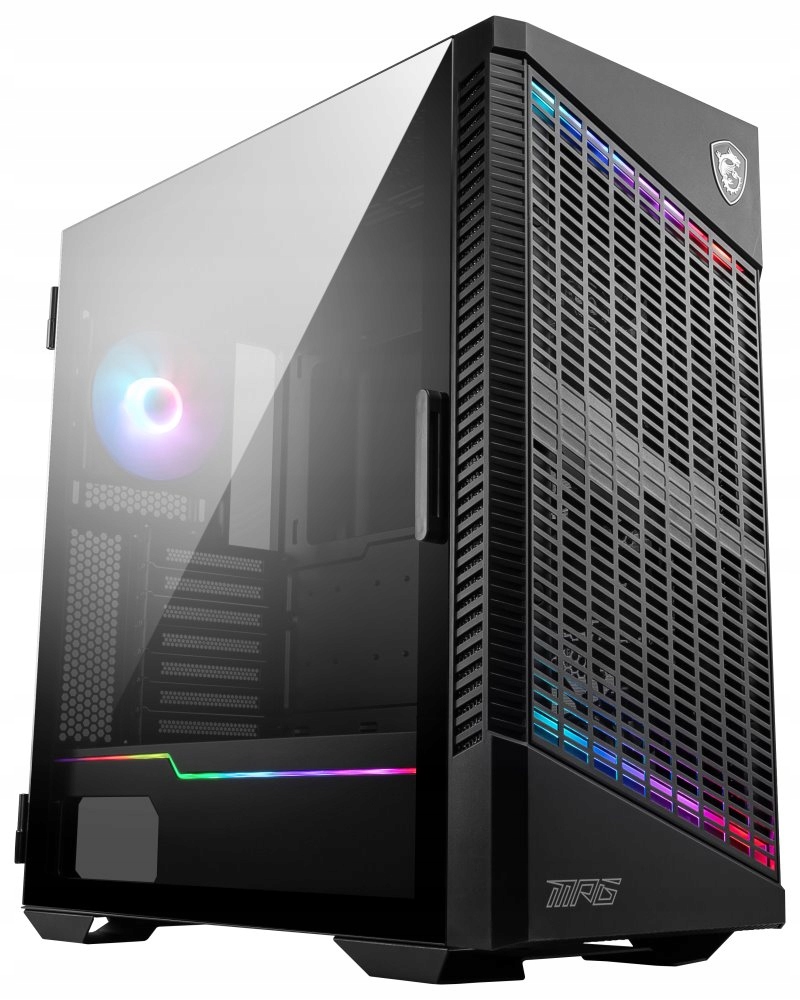 Msi skříň Mpg Velox 100P Airflow/ bez zdroje/ levé temp. sklo/ 3x 120mm/ 1x