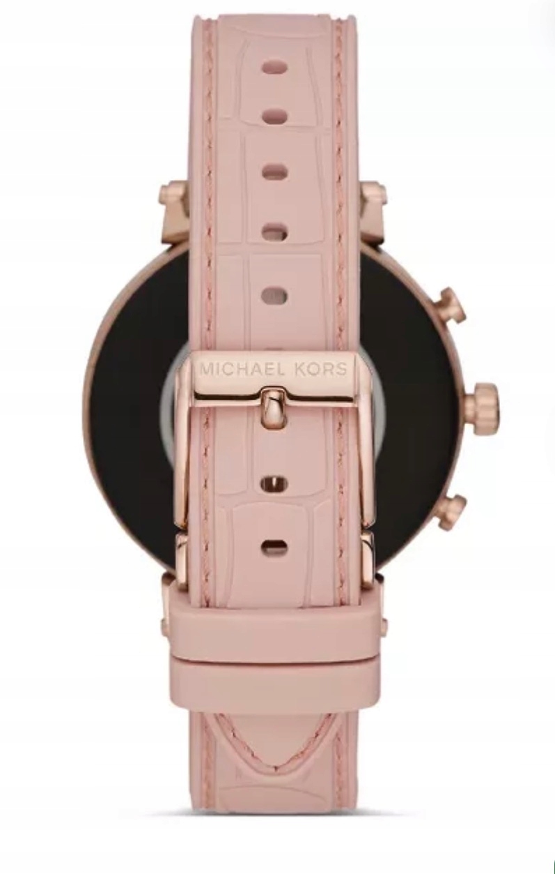 Pasek do zegarka Michael Kors MKT5068 różowy 18 mm