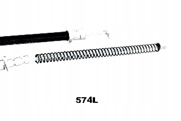 тросы тормоза ручного japanparts BC-574L