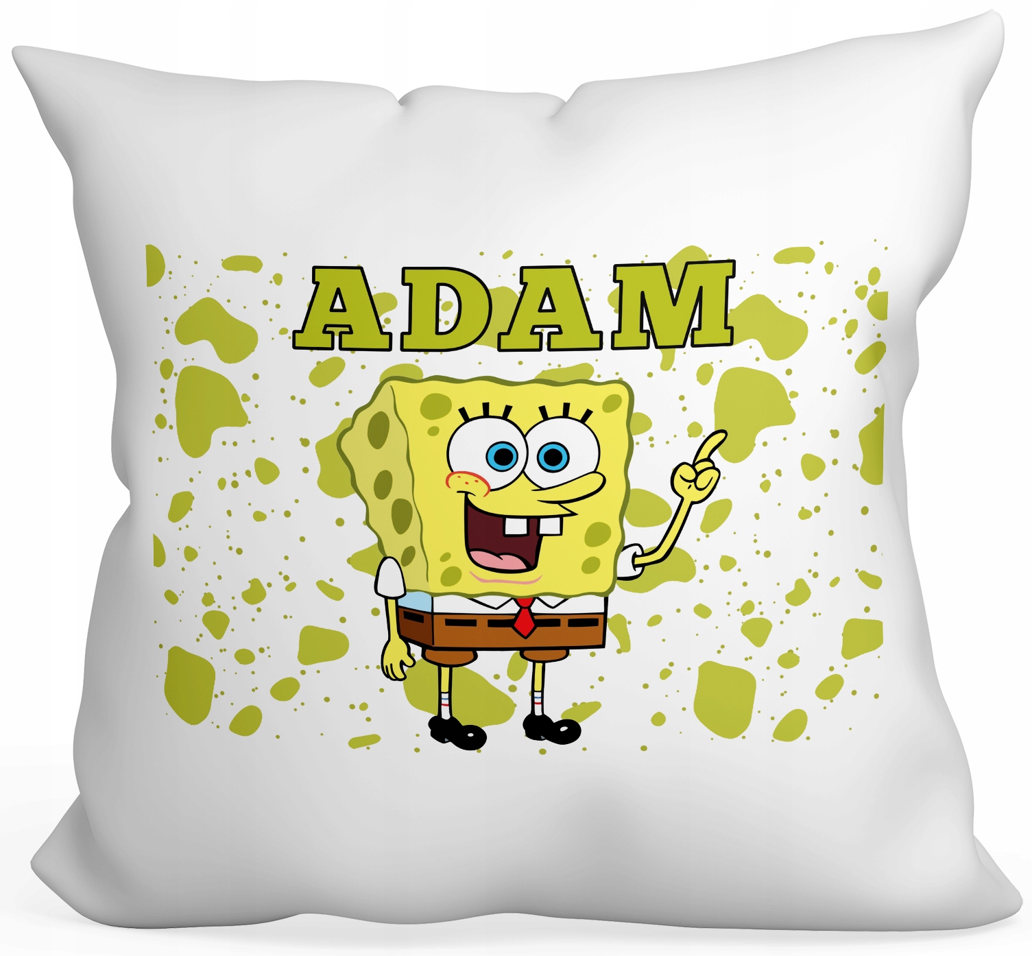 

Spongebob Kanciastoporty Poduszka 40x40+IMIĘ