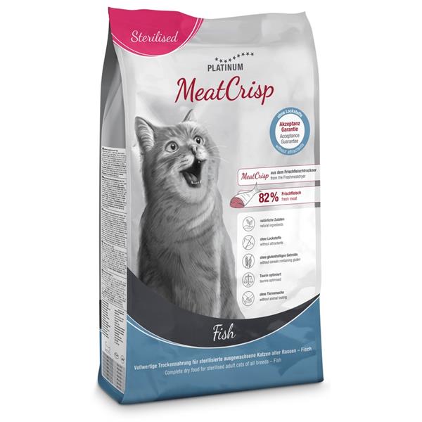 Levně Platinum Cat Sterilize Fish 3 kg