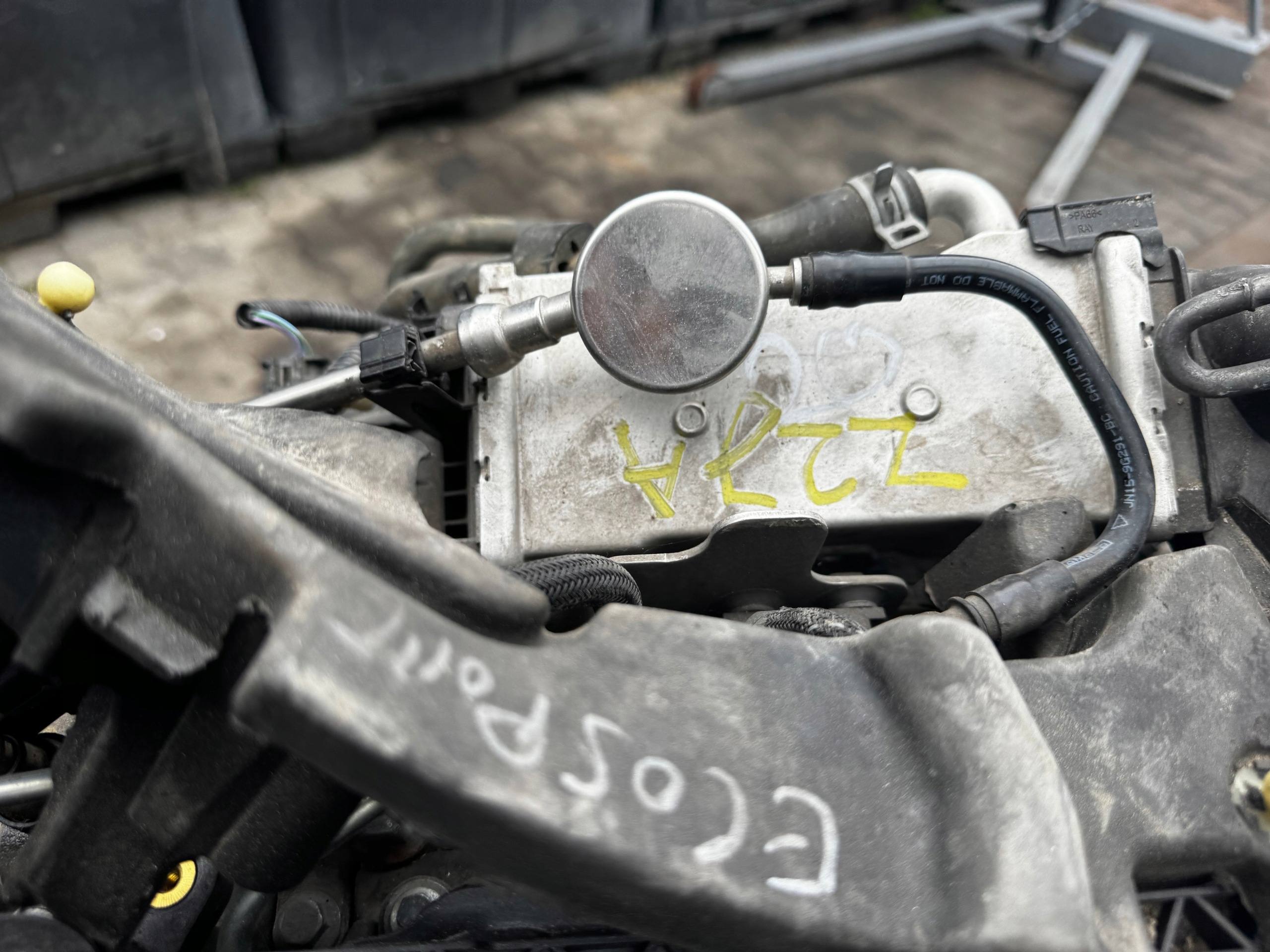 engine complete FORD 1,5TDCI Z2JA 40 TYSKM