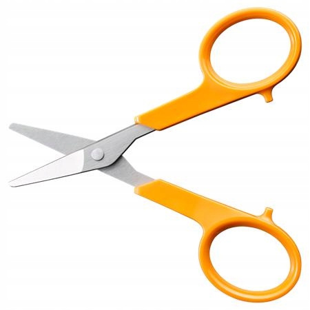 Nůžky na nehty "Classic", oranžová, 10 cm, rovné, Fiskars 1075060
