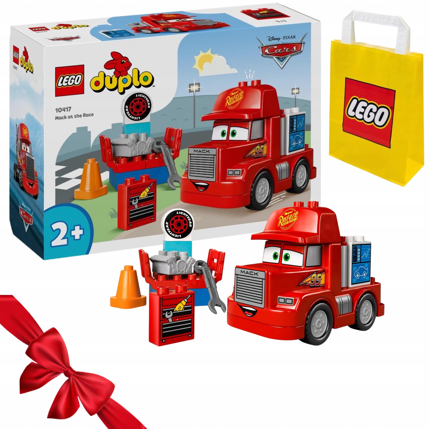 Zestaw Klocków Lego Duplo Maniek Na Wyścigu 14 Elementów Top