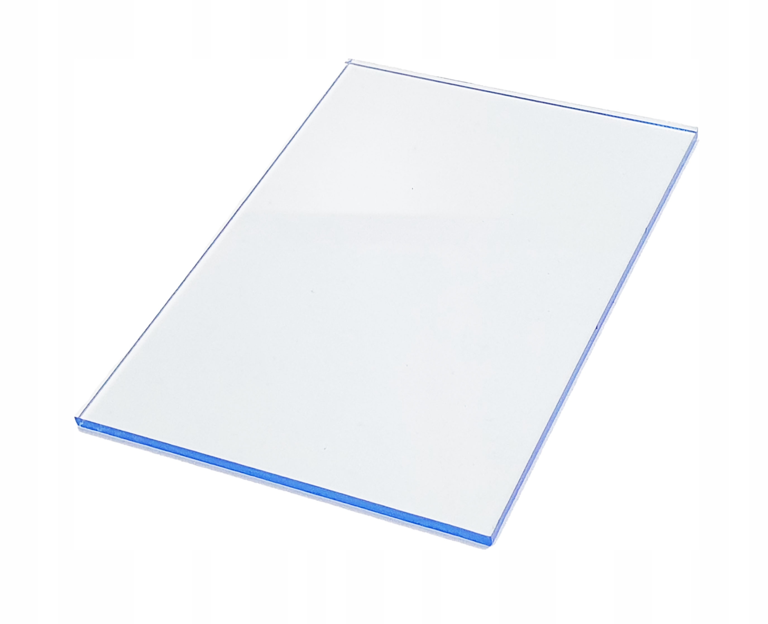 Plexisklo Fluo modré lité 3 mm, formát 600 x 400 mm