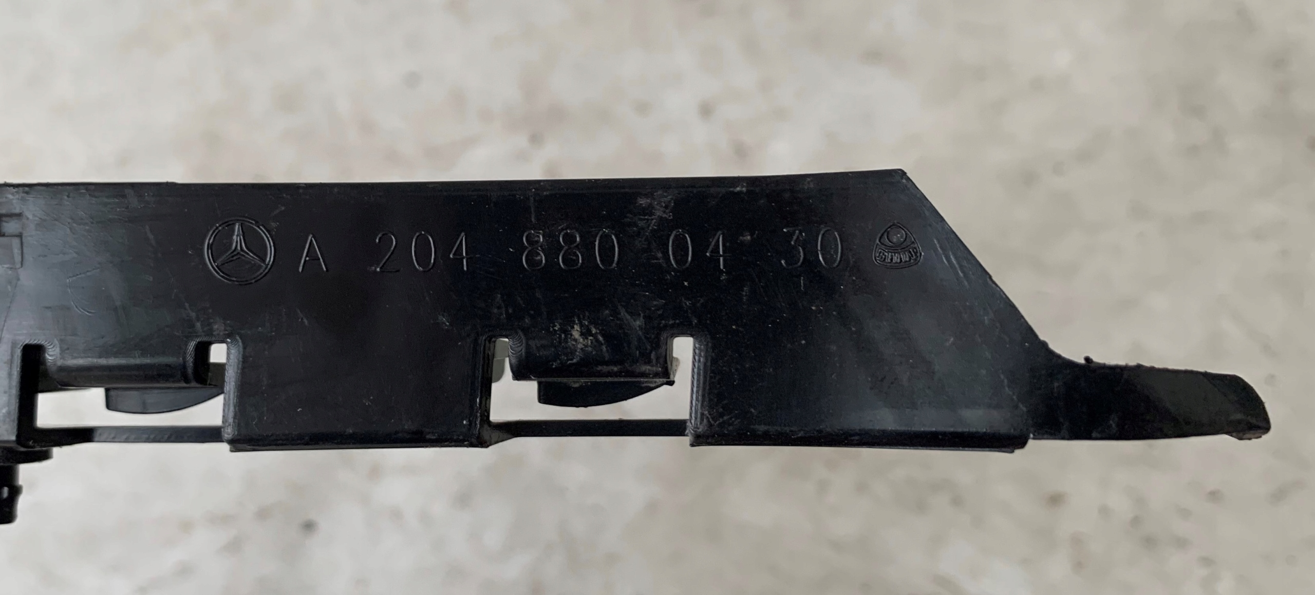 bumper bracket right rear part MERCEDES C 204 sedan