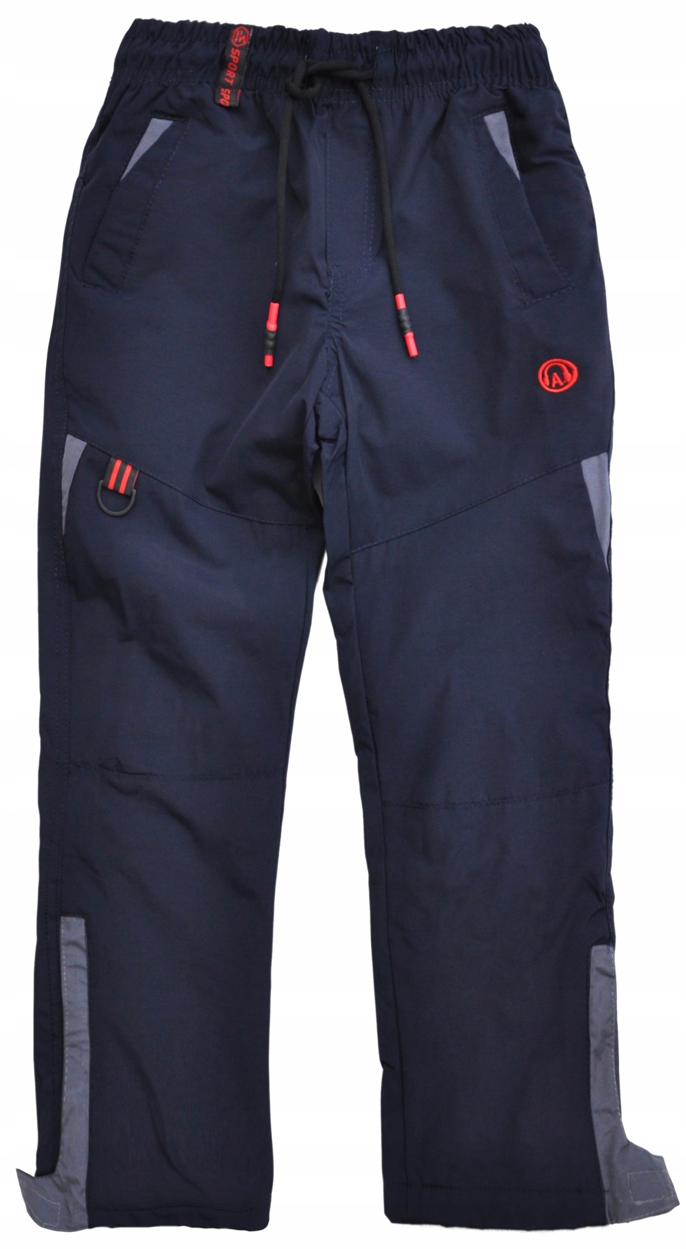 Spodnie zimowe Narciarskie ORTALION ocieplane GRANAT r 134 Rozmiar (new) 134