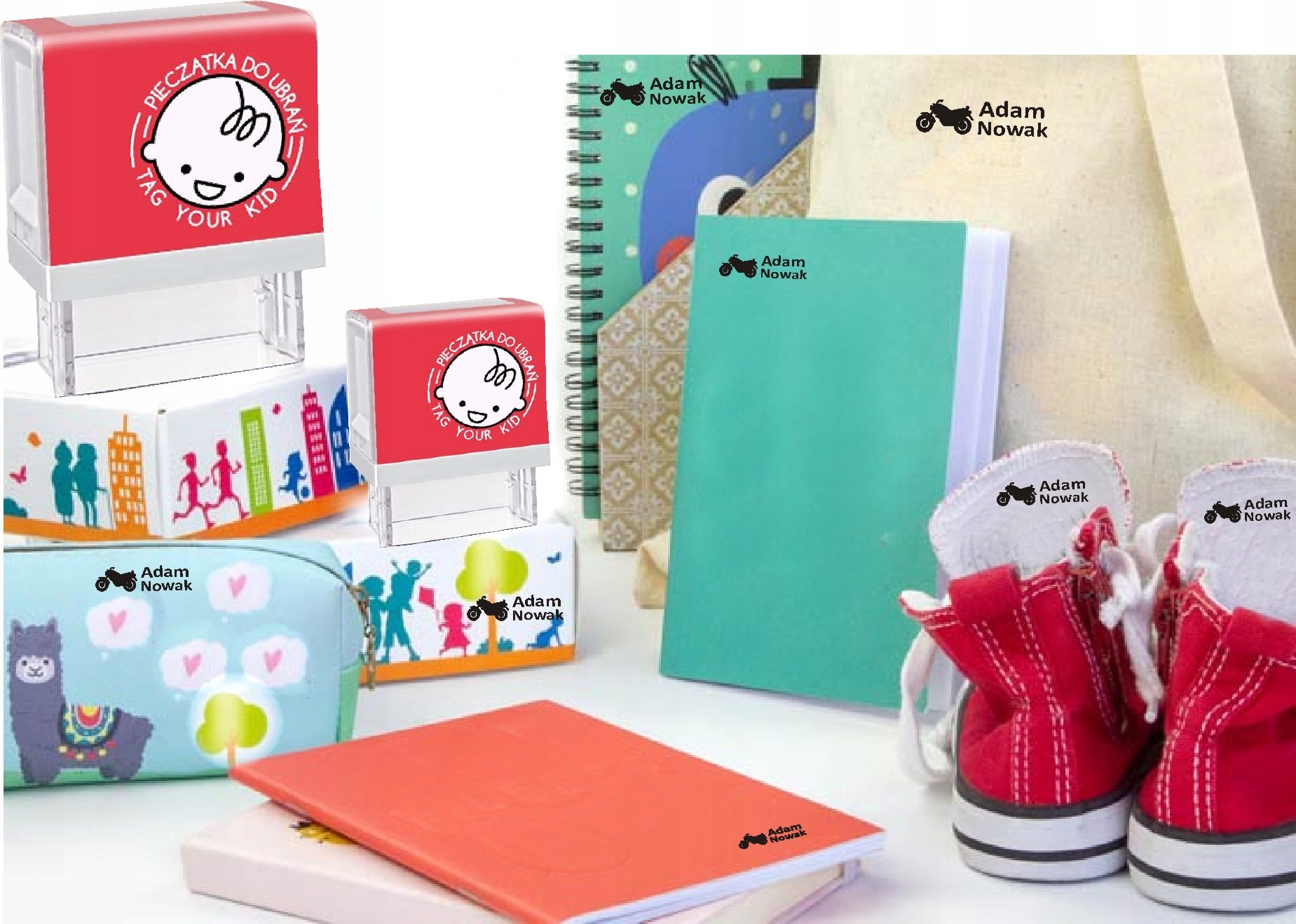 PIECZĄTKA NA ubranie ODZIEŻ TRWAŁA NIE spiera się Personalizowana grafika Kod producenta 3325