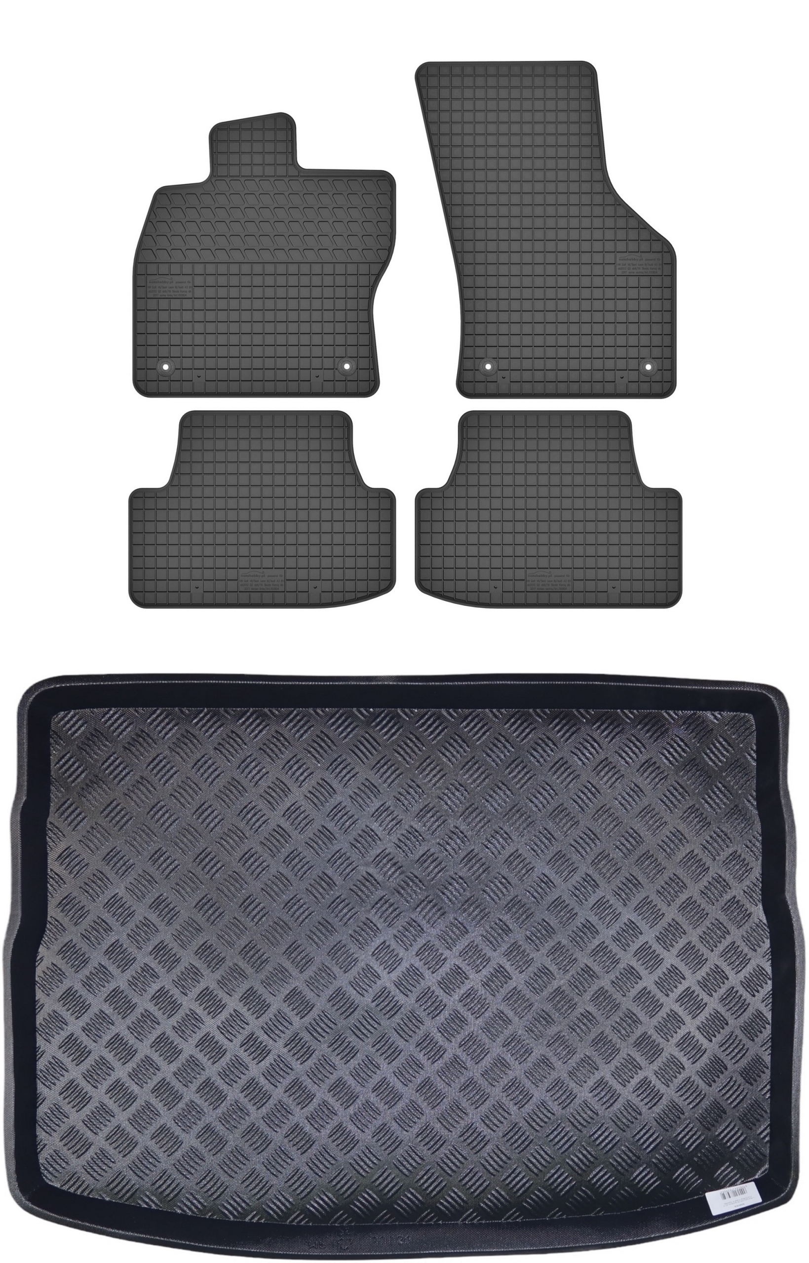 Koberce nosič pro: Volkswagen Golf VII Sportsvan 2014-2020 minivan