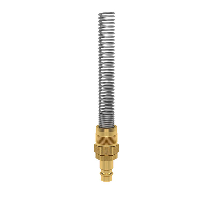 Wtyk Szybk. Standard Dn 7,2 do węża fi 6x8 mm nakr. i spir- Ms Ludecke