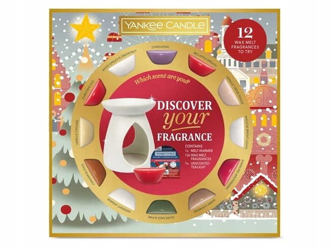 Yankee candle Dárková sada 2024 Aromalampa 12 vosků