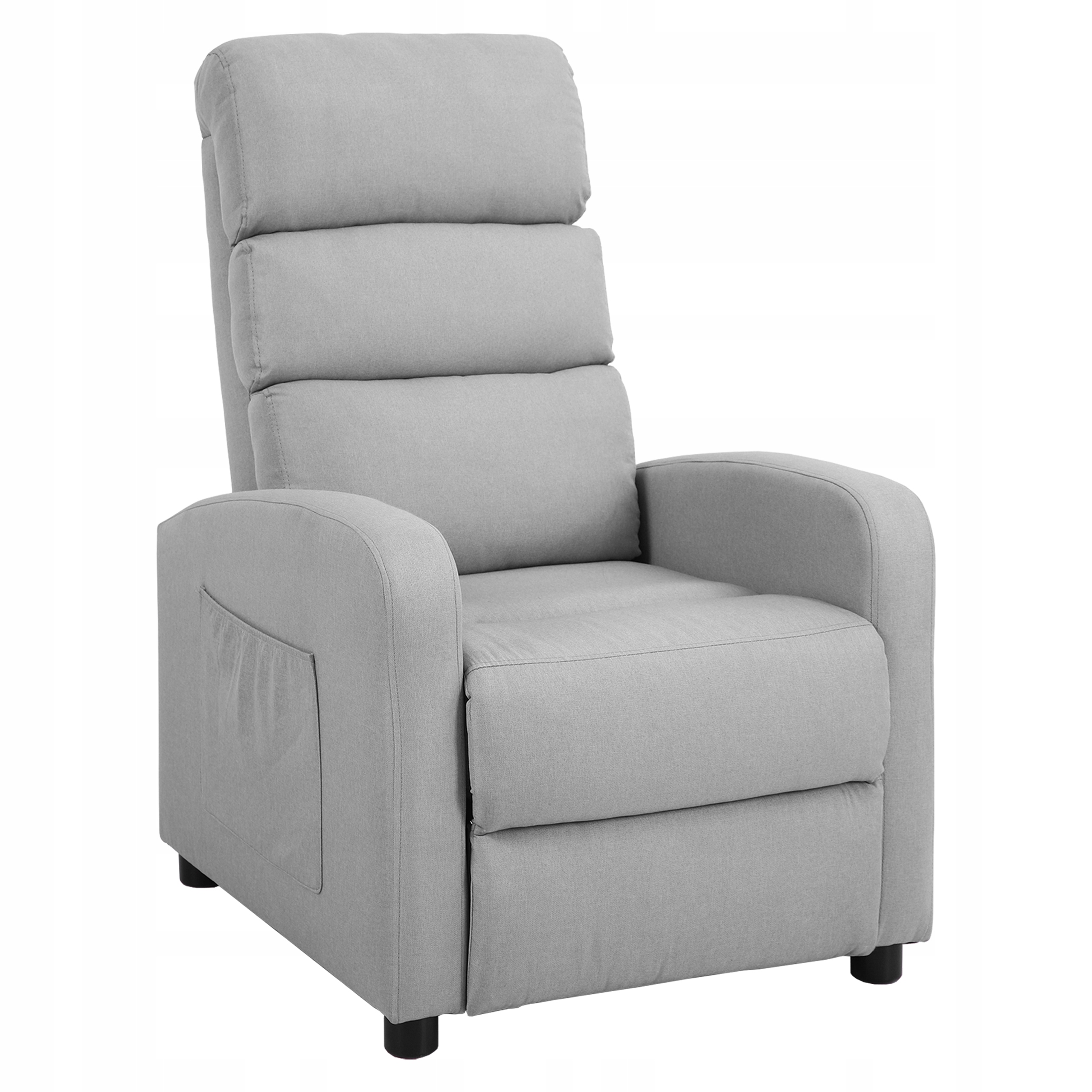 Fotel rozkładany Kontrast szary