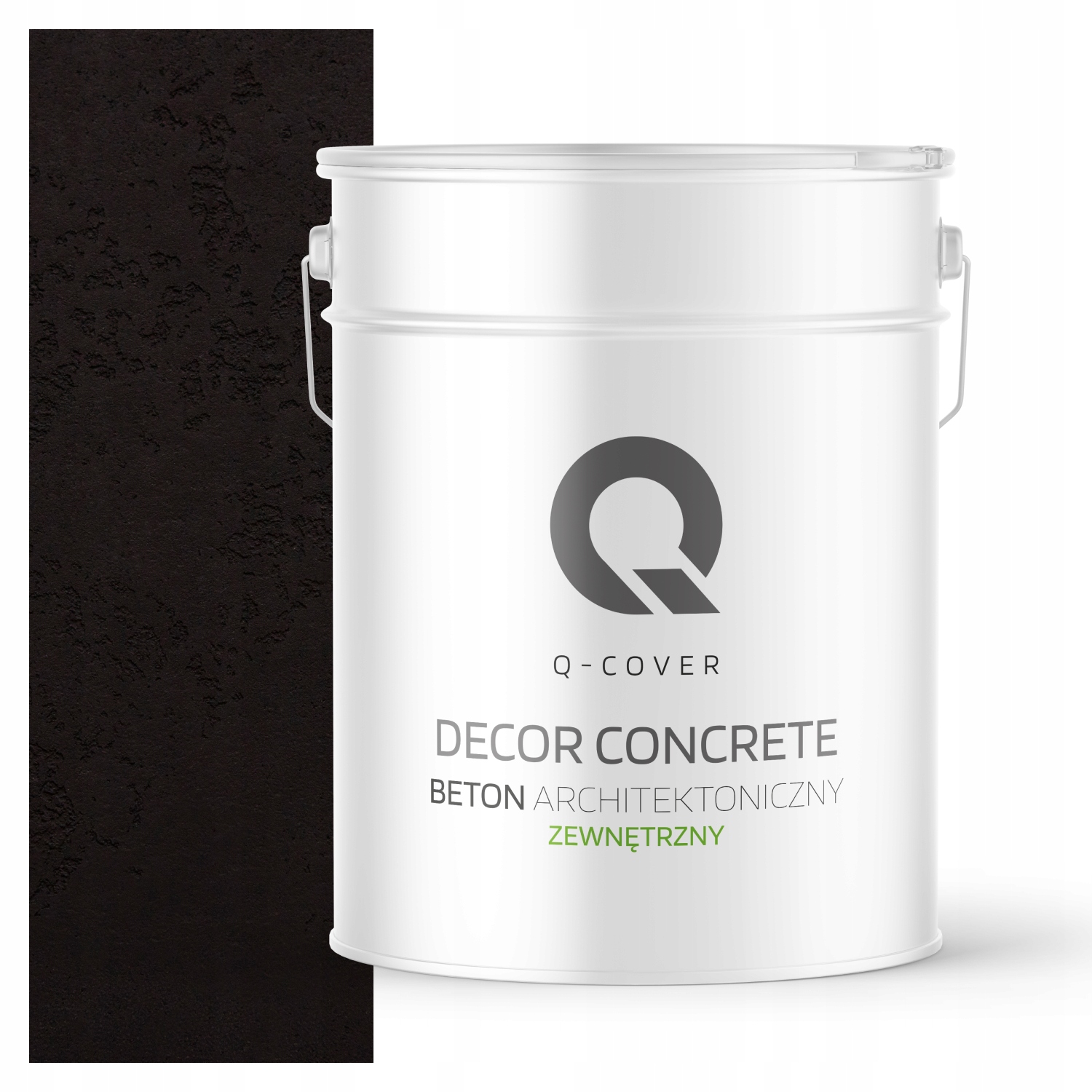 Vnější Architektonický Beton 10m2 15kg Ozdobný Efekt Černá Ral 9005