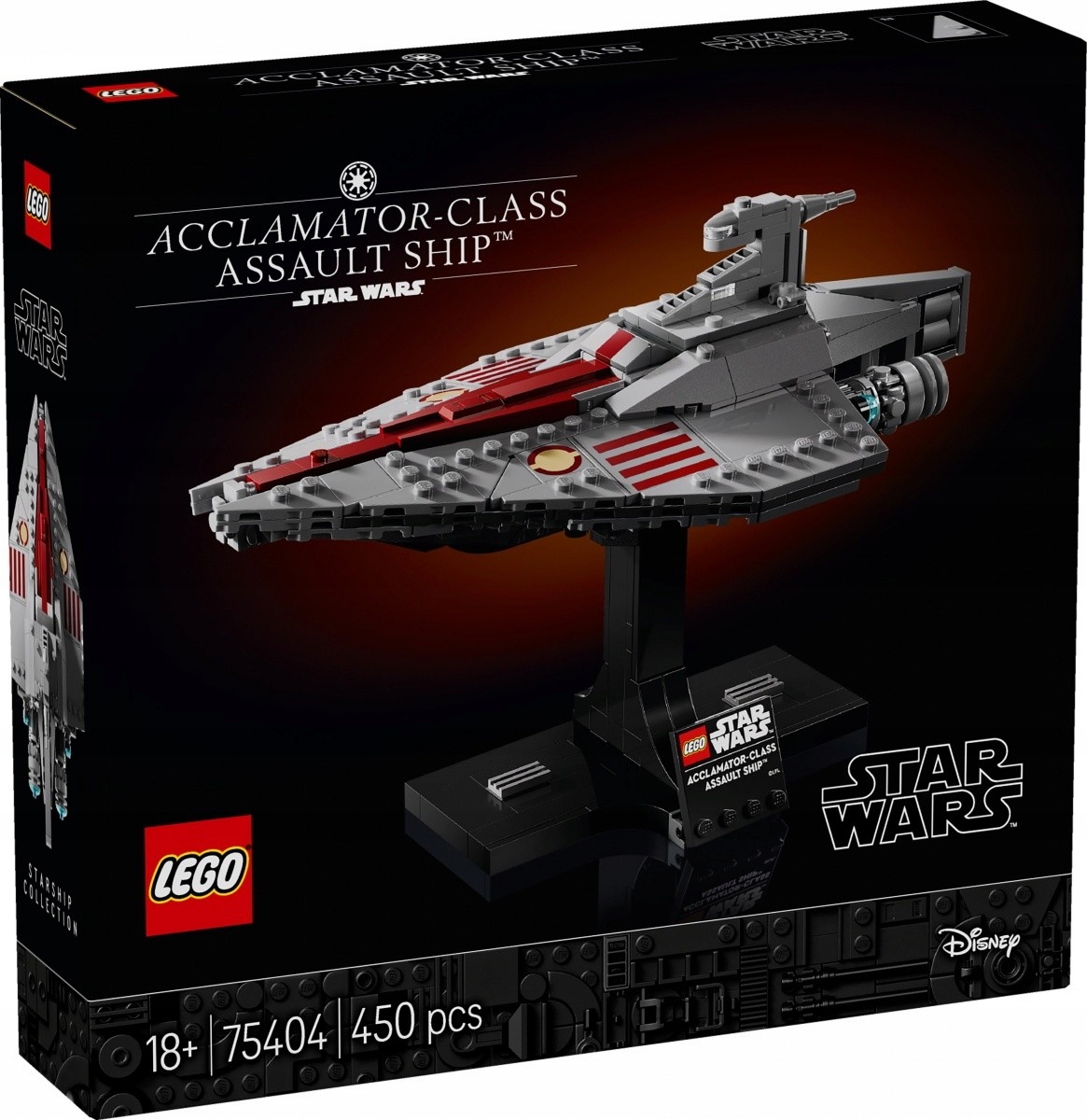 Lego Stavebnice Star Wars 75404 Útočný křižník typu Acclamator