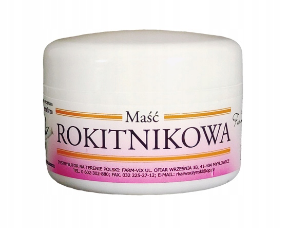 ROKITNIK - MAŚĆ ROKITNIKOWA 50ml - FARMVIX