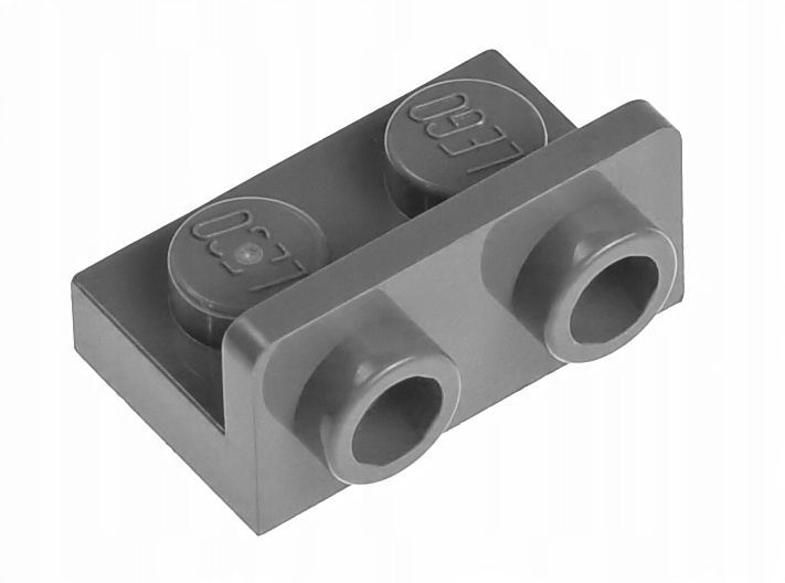 

Lego Płytka łamana 1x2-1x2 99780 szara ciemna 2szt