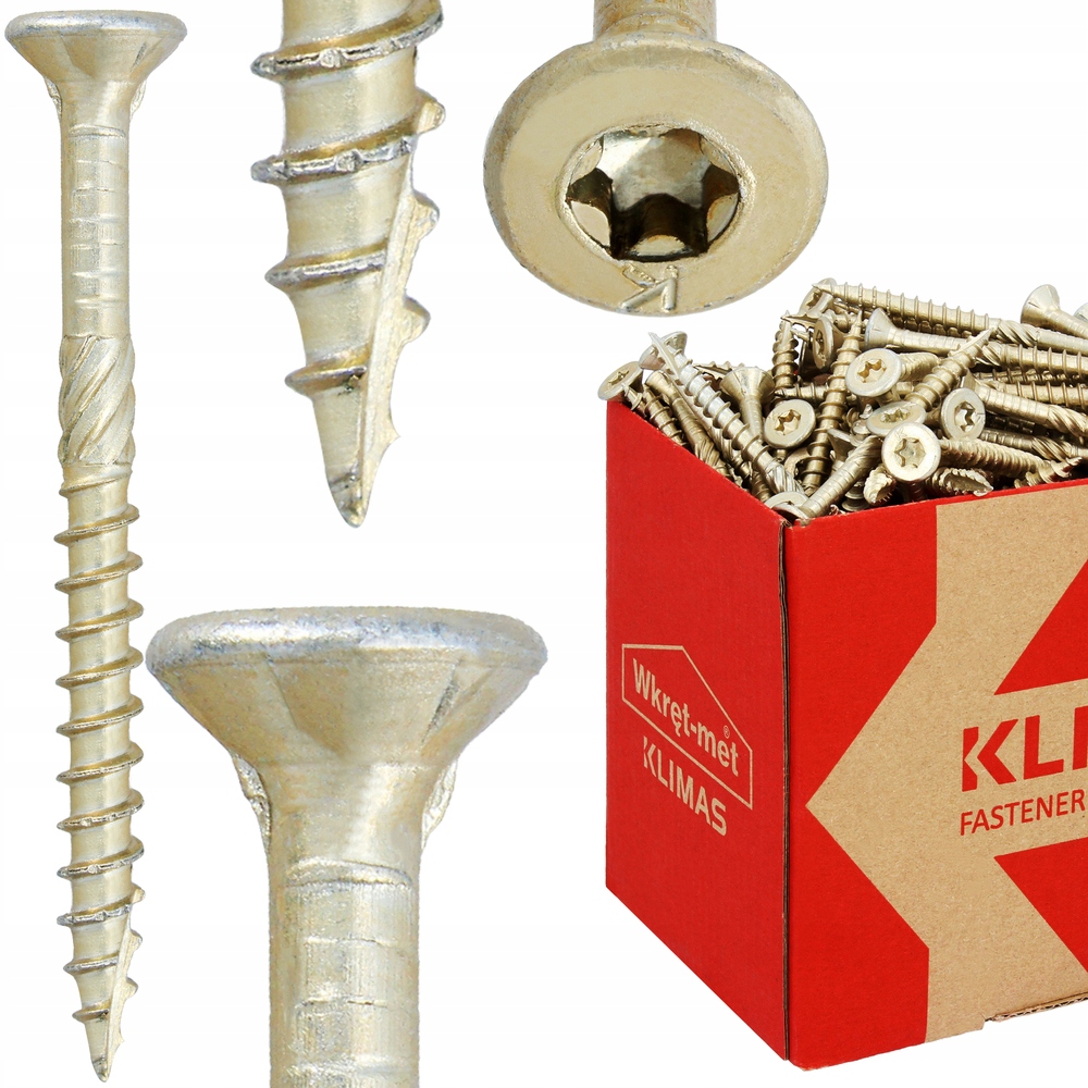 

Wkręt Konstrukcyjny do Drewna z Gniazdem Tx 6x70