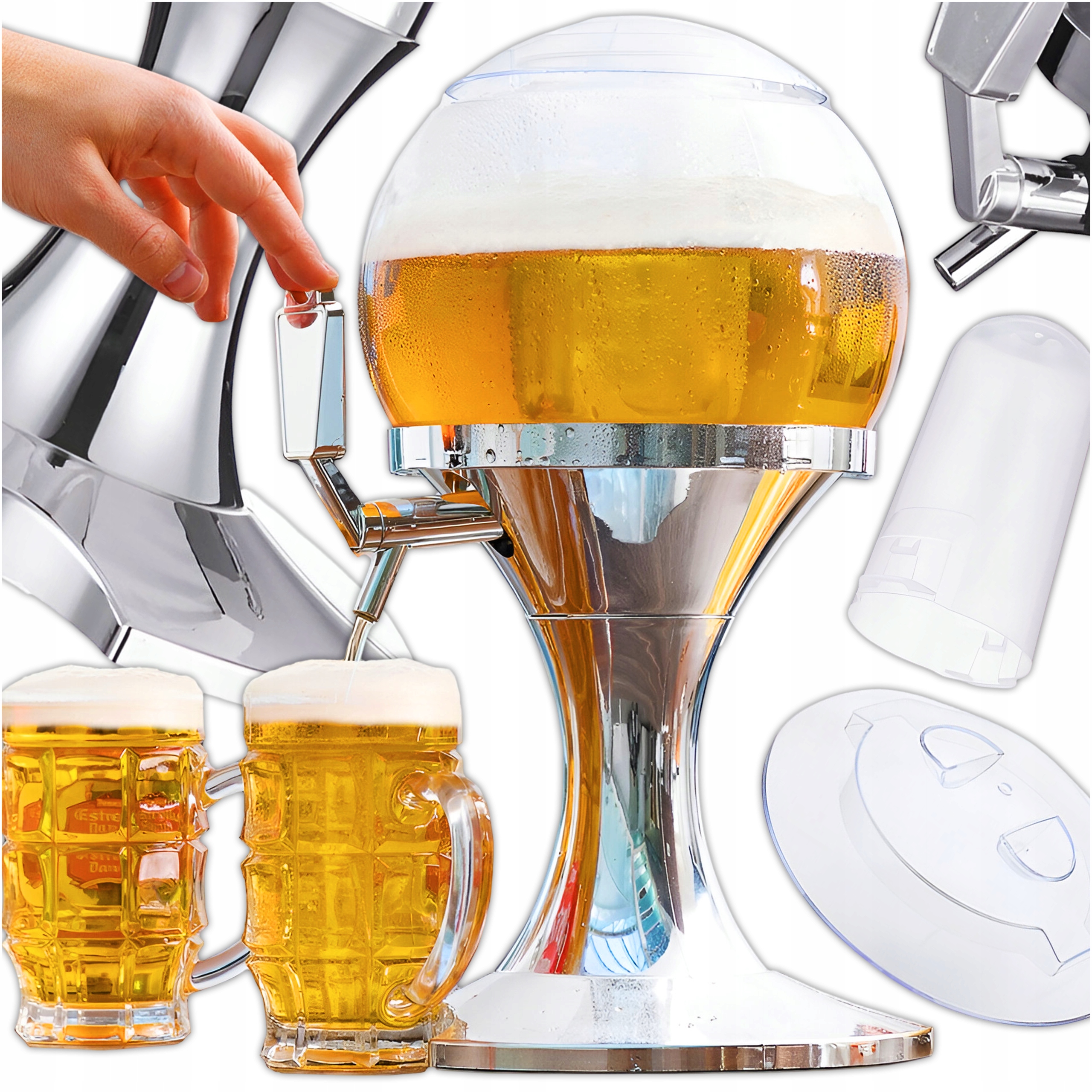 Nálevník Na Pivo A Nápoje Dávkovač Chladící Distributor Dávkovač Jako Dárek