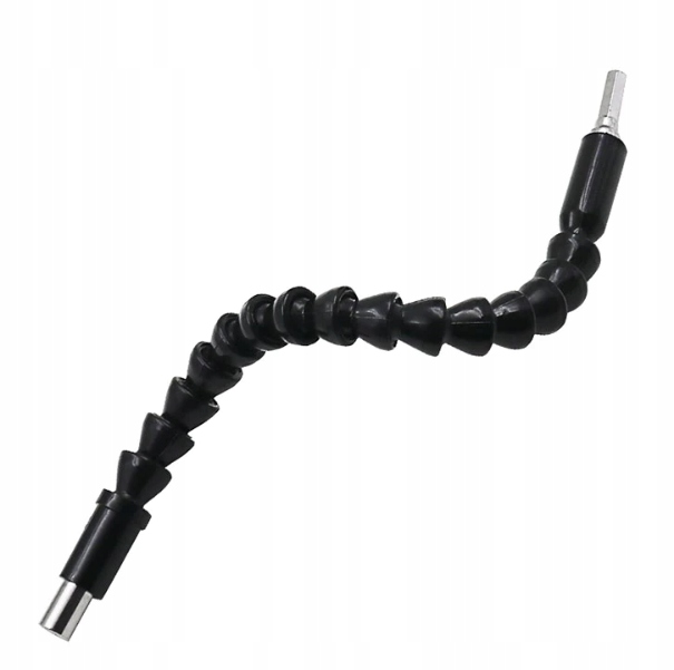 PRZEDŁUŻKA ELASTYCZNA GIĘTA DO WIERTARKI UNIWERSALNA BITÓW WKRĘTARKI CZARNA Marka inna