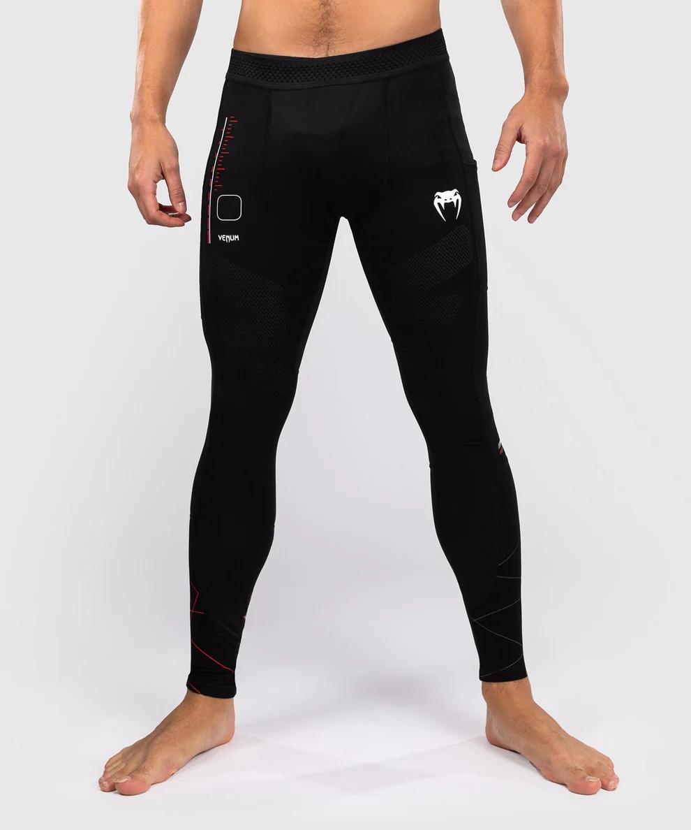 Venum Kompresní legíny Spats Tactical Xt Black/Fire Red M